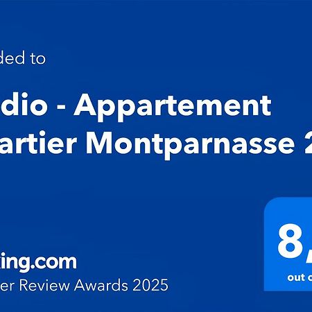 Studio - Appartement Quartier Montparnasse 2 Free Netflix Parigi Esterno foto