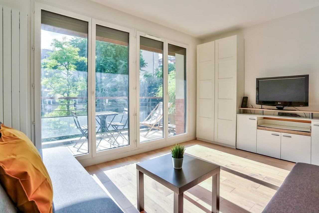 Studio - Appartement Quartier Montparnasse 2 Free Netflix Parigi Esterno foto